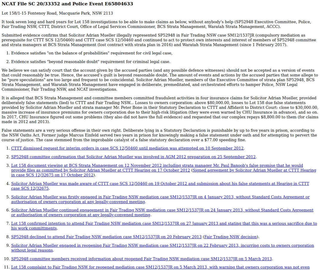 SP52948-Lot-158-evidence-and-declaration-for-Solicitor-Adrian-Mueller-fraudulent-engagement-in-SCS-12-50460-presented-to-NCAT-case-20-33352.webp