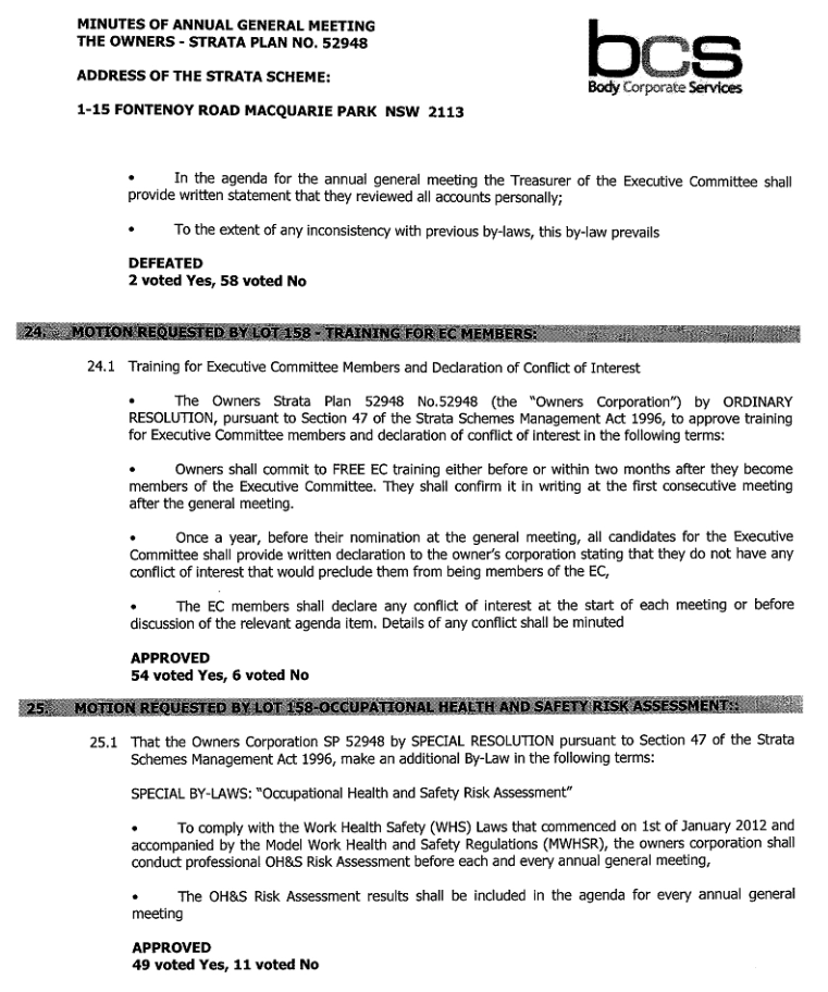 SP52948-extract-from-Minutes-AGM-2016-with-Special-By-Law-for-Motion-25.1-never-registered-by-Waratah-Strata-Management