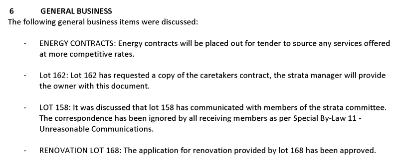 SP52948-extract-from-minutes-committee-meeting-with-instruction-to-ignore-Lot-158-correspondence-10Feb2022.png