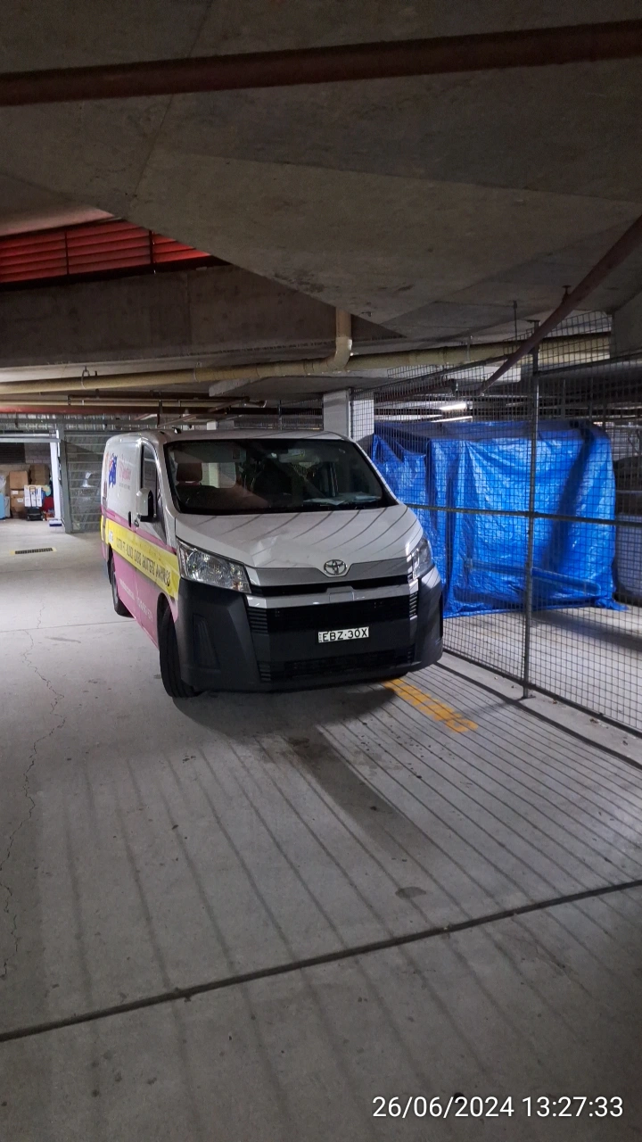 SP52948-Block-C-basement-illegally-parked-van-26Jun2024
