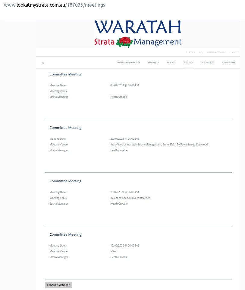SP52948-only-one-meeting-registered-on-waratahstrata-website-in-2022-as-of-28Jul2022-screenshot-2.webp